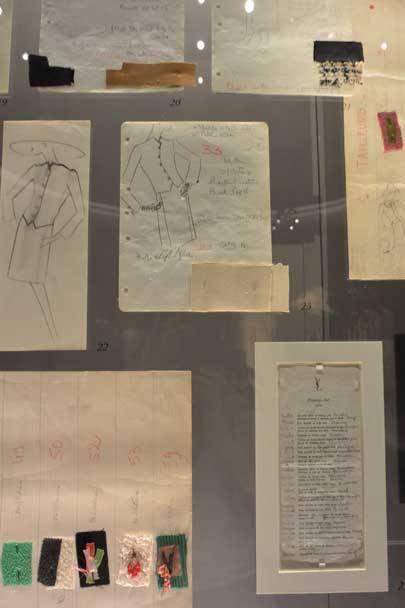 Musée Yves Saint Laurent à Paris, test, musée, exposition