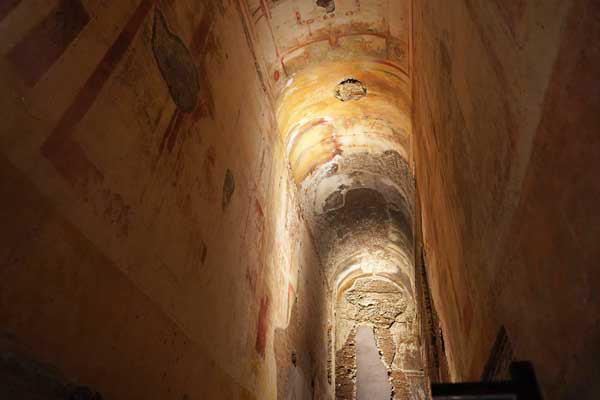 la visite du chantier de fouille de la Domus Aurea, Rome, Roma, archéologie, visite test, blog culture